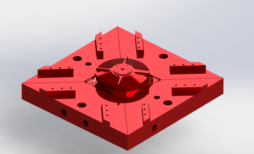 CPU风扇挡板模具缩略图